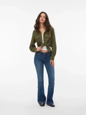 Jeans évasé taille basse Vmsigi