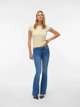 Jeans évasé taille basse Vmsigi