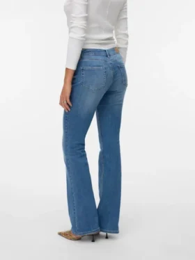 Jeans évasé taille basse Vmsigi