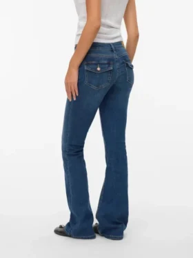 Jeans évasé taille basse Vmsigi