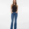 Jeans évasé taille basse Vmsigi