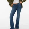 Jeans évasé taille basse Vmsigi