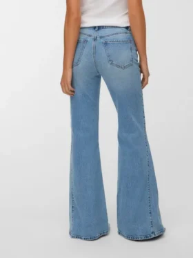 Jeans évasé taille haute Vmindia