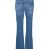 Jeans évasé taille haute Vmselina