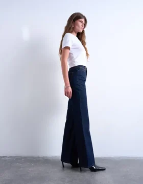 Jeans évasé taille mi-haute Tsmarie