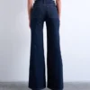 Jeans évasé taille mi-haute Tsmarie