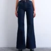 Jeans évasé taille mi-haute Tsmarie