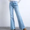 Jeans évasé taille mi-haute Tsmarie