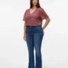 Jeans évasé taille mi-haute Vmcflash