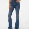 Jeans évasé taille mi-haute Vmflash