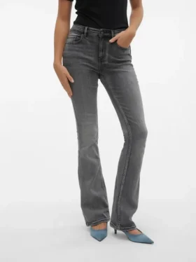 Jeans évasé taille mi-haute Vmflash