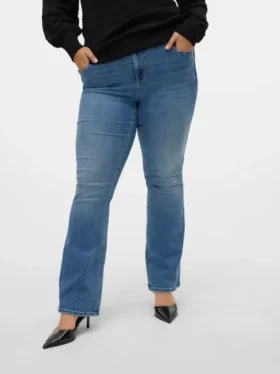 Jeans évasé taille mi-haute Vmflash