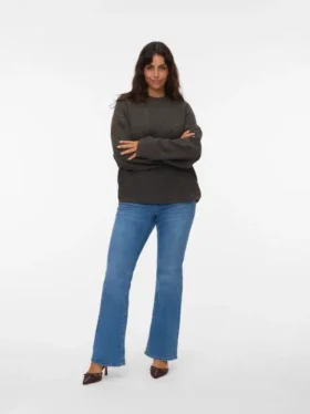 Jeans évasé taille mi-haute Vmflash