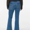 Jeans évasé taille mi-haute Vmflash