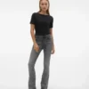 Jeans évasé taille mi-haute Vmflash