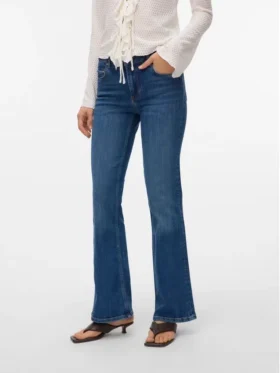 Jeans évasé taille mi-haute Vmphoebe
