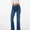 Jeans évasé taille mi-haute Vmphoebe
