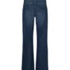 Jeans évasés à taille mi-haute et coupe bootcut