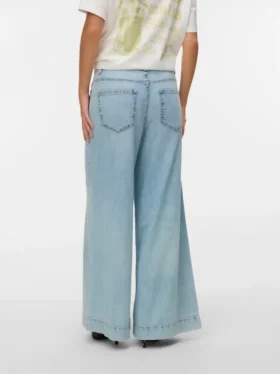 Jeans Vmaisa à taille mi-haute et coupe large