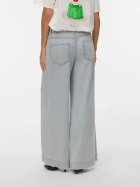 Jeans Vmaisa à taille mi-haute et coupe large