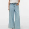 Jeans Vmaisa à taille mi-haute et coupe large