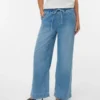 Jeans Vmallison à taille mi-haute et coupe large