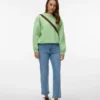 Jeans Vmamara à taille mi-haute et coupe droite