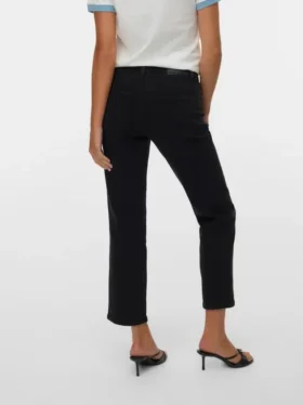 Jeans Vmamara à taille mi-haute et coupe droite