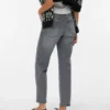 Jeans Vmamara à taille mi-haute et coupe droite