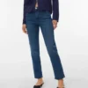Jeans Vmamara à taille mi-haute et coupe droite