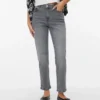 Jeans Vmamara à taille mi-haute et coupe droite