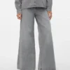 Jeans Vmannet à taille mi-haute et coupe large