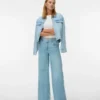 Jeans Vmannet à taille mi-haute et coupe large