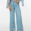 Jeans Vmannet à taille mi-haute et coupe large
