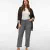 Jeans Vmcamara à taille mi-haute et coupe droite