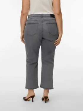 Jeans Vmcamara à taille mi-haute et coupe droite