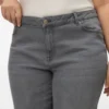 Jeans Vmcamara à taille mi-haute et coupe droite
