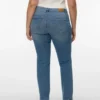 Jeans Vmcflash à taille mi-haute et coupe droite