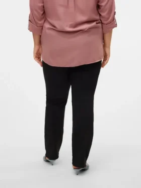 Jeans Vmcflash à taille mi-haute et coupe droite