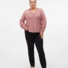 Jeans Vmcflash à taille mi-haute et coupe droite