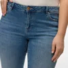 Jeans Vmcflash à taille mi-haute et coupe droite