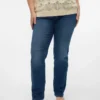 Jeans Vmcflash à taille mi-haute et coupe droite