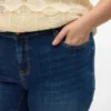 Jeans Vmcflash à taille mi-haute et coupe droite