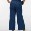 Jeans Vmclusia à taille haute et coupe large
