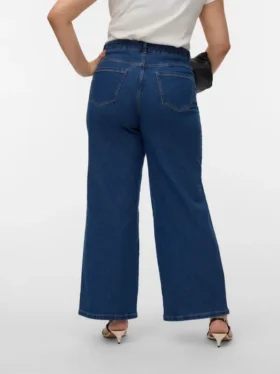 Jeans Vmclusia à taille haute et coupe large
