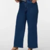 Jeans Vmclusia à taille haute et coupe large
