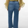 Jeans Vmcstellastretch à taille mi-haute et coupe large