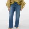 Jeans Vmcstellastretch à taille mi-haute et coupe large