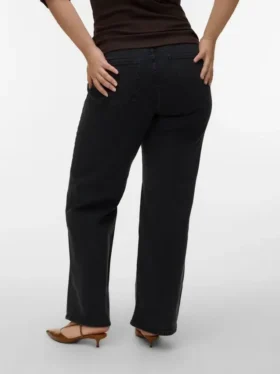 Jeans Vmctessa-Stretch à taille haute et coupe large