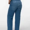 Jeans Vmctessa-Stretch à taille haute et coupe large